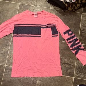 Pink Victoria secret pink long-sleeve shirt